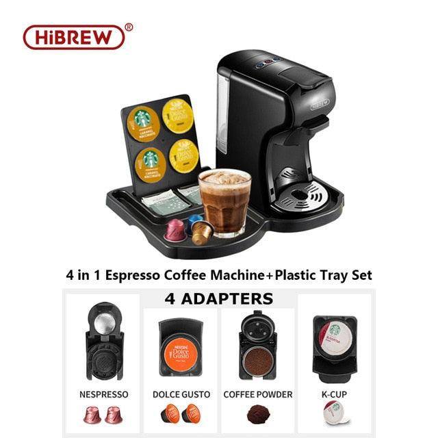 3 in 1 & 4 in 1 multiple capsule espresso coffee machine, pod coffee maker (H2)(1U59)(F59)