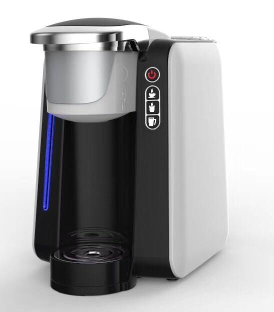 Filter Coffee Machine K-Cup brewer, Kcup Single Cup Coffee Maker Capsule Coffee Machine Automatic Coffee Maker (H2)(1U59)