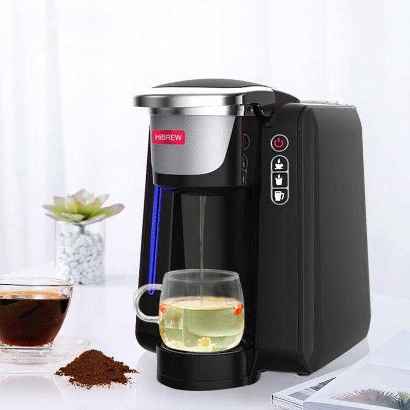 Filter Coffee Machine K-Cup brewer, Kcup Single Cup Coffee Maker Capsule Coffee Machine Automatic Coffee Maker (H2)(1U59)