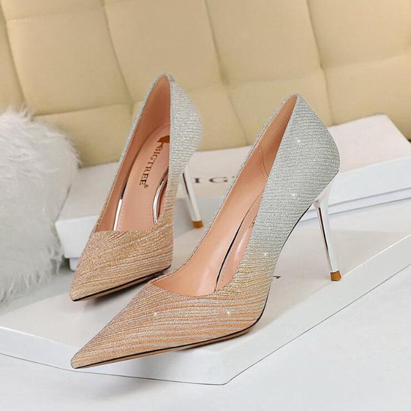 Gorgeous High Heel Women's Shoes - Fashion Pointed Toe High Heels -New Sexy (SH1)(WO1)(CD)(F37)(F36)(F42)