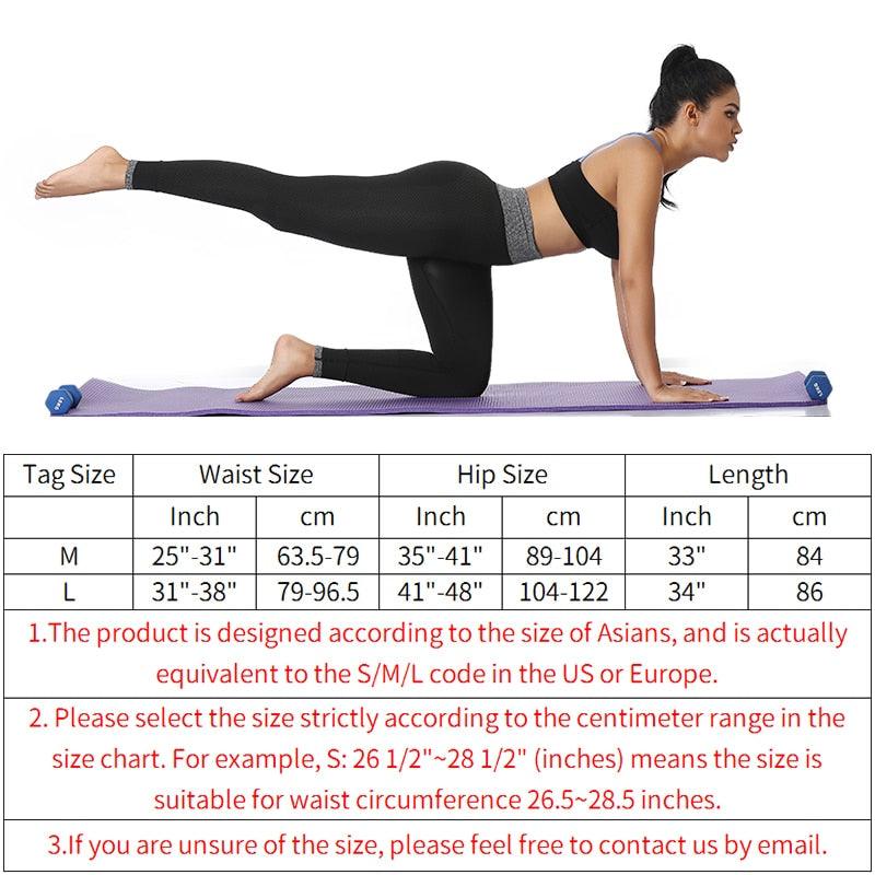 Beautiful High Waist Women Workout Leggings - Fitness Seamless Sports Gym Pants -Sexy Fashion Slim Pants (1U31)(1U24)