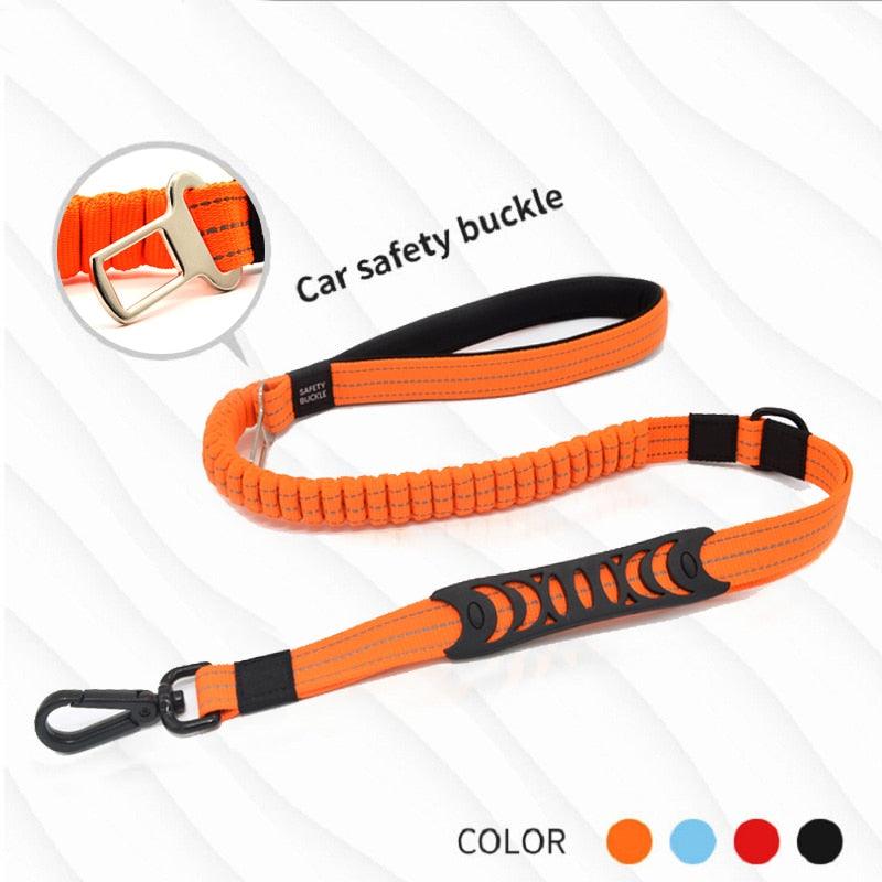 High Quality Pet Supplies - Dog Multi-Function Elastic Traction Rope Car Seat Belt (5W1)(4W4)(F70)