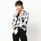 New Women Plaid Blouse Shirts - Plus Size Tops - Casual Long Sleeve Tunic Turn Down Collar Office Shirt (TB4)