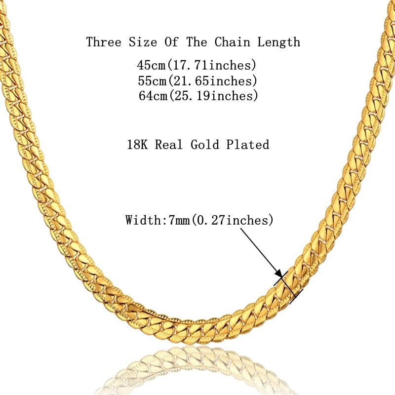 Hot Sale Bracelet/Necklace Set - Gold Color Men Jewelry, American Style Chain Sets (MJ4)
