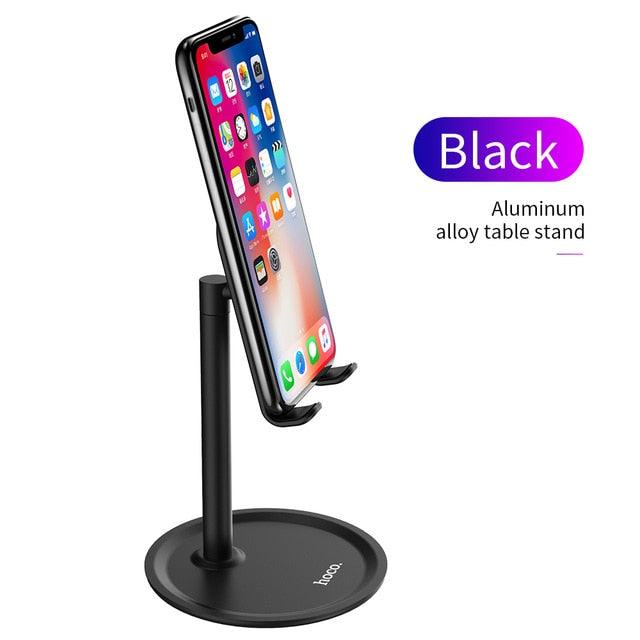 Mobile Phone Holder Stand for iPhone X XS iPad Air Smartphone Metal Desk Desktop Phone Mount Holder (TLC2)