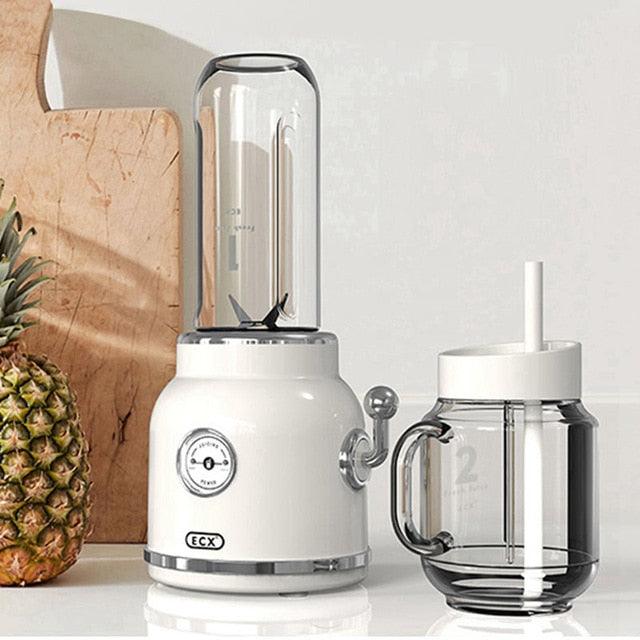 Great Home Electric Juicer Blender - Multifunctional Smoothie Milkshake Baby Food Fruit Retro Juice Maker (H8)