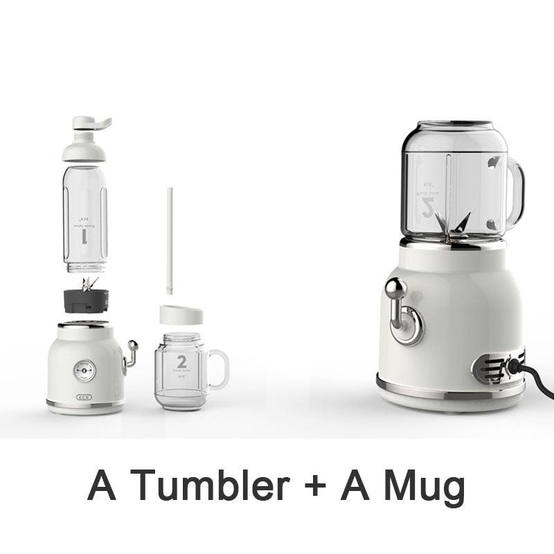 Great Home Electric Juicer Blender - Multifunctional Smoothie Milkshake Baby Food Fruit Retro Juice Maker (H8)