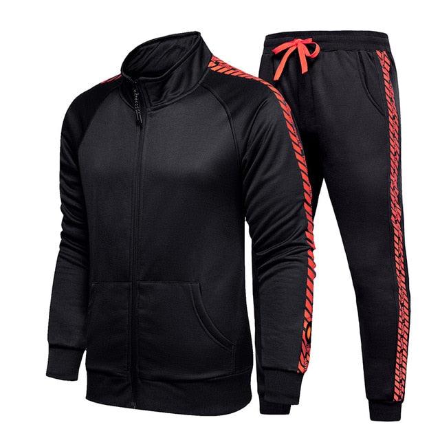 Men's Sets Hoodies+pants Two Pieces Sets - Casual Tracksuit - Sportswear Sweatshirt Jogger Suit Sports Suit (TM9)(F101)