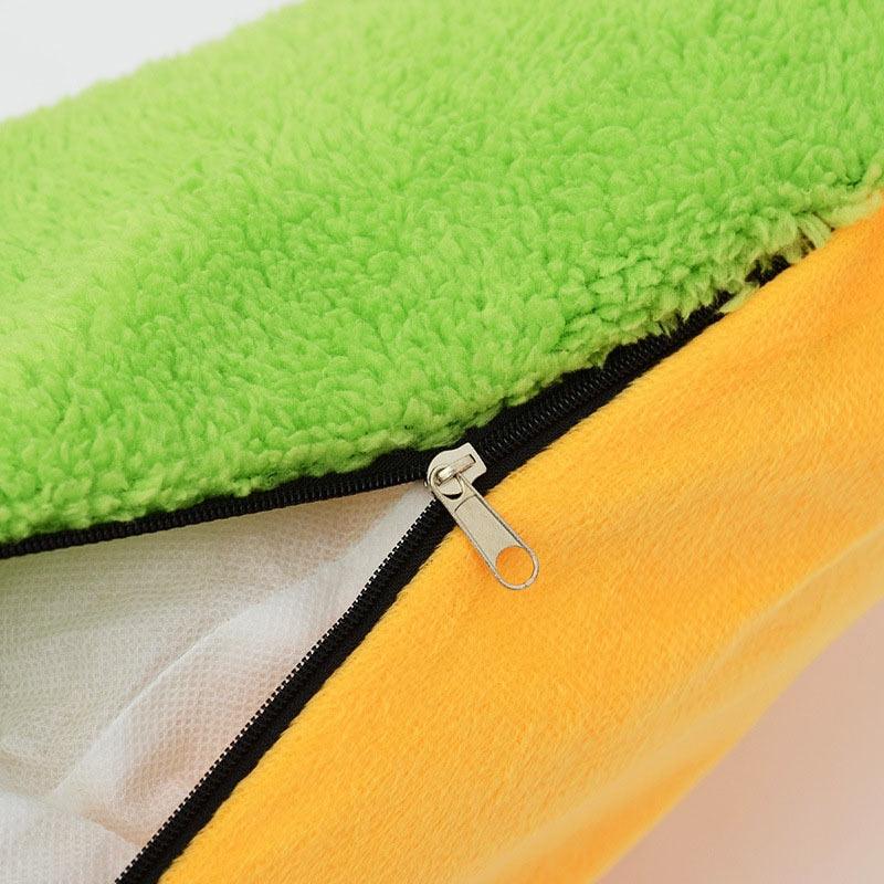 Hot Dog Bed Pet Cute Dog Beds - Small Dogs Warm Cat Sofa Cushion Soft Pet Sleeping Bag Pet Mat (4W3)(6W3)