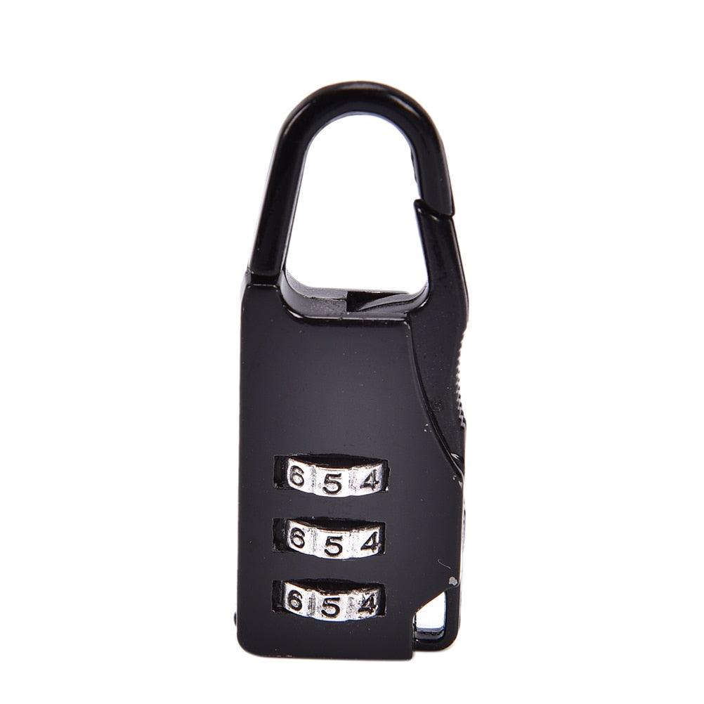 Hot Sale 1PC 3 Digit Combination Password Luggage Code Lock - Mini Suitcase Lock (1U104)
