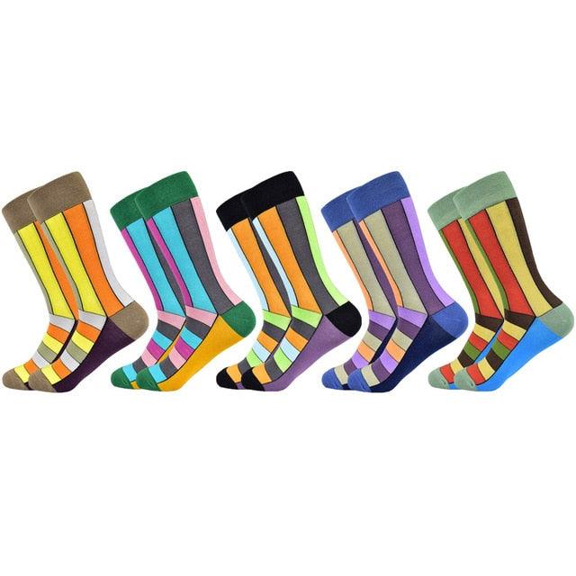 Men's Trending Socks - New Colorful Gifts Cotton Men's Socks - Geometric Lattice Classic (D9)(TG9)(TG8)(T6G)