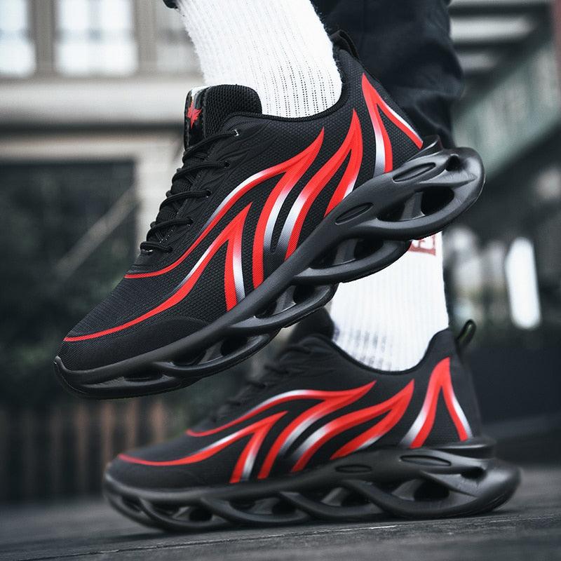 New Men's Summer Thick Sole Hip Hop Men's Sneakers - Lightweight Fashion Breathable Footwear (MSA2)(F15)