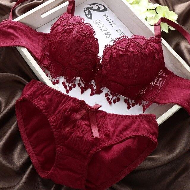 Hot Sale Women Underwear Set - Cotton Bra & Panty Set - Sexy Lingerie Brassiere Sets (3U27)(3U28)