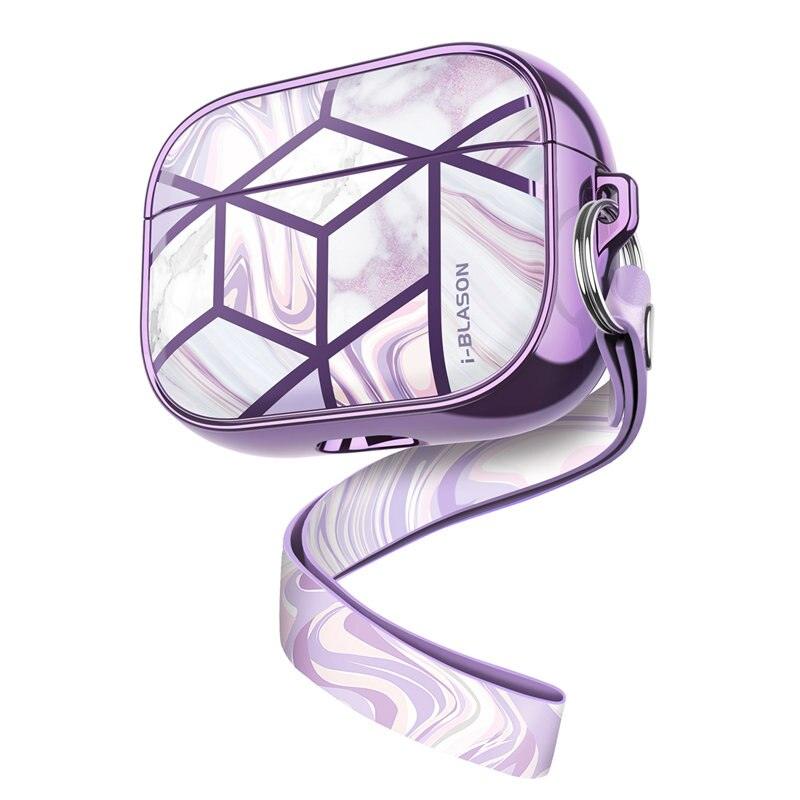 Cosmo Case Designed For AirPods Pro,360 Degree Protective Marble Case Cover Compatible with Apple AirPods Pro (2019) (RS8)(1U49)
