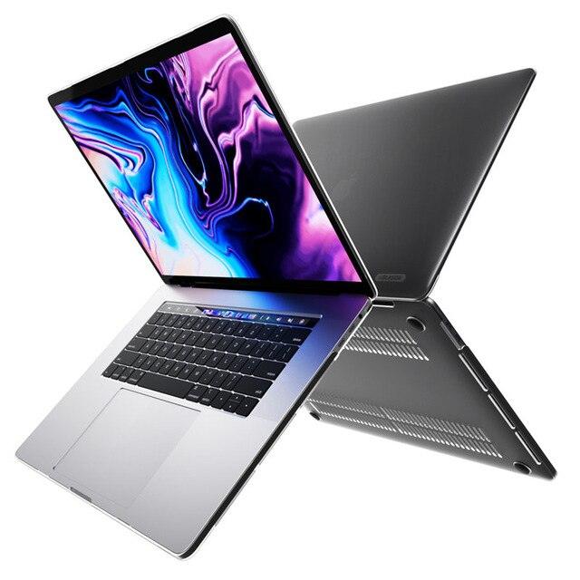 MacBook Pro 16 Case (2019) with Touch Bar Touch ID Halo Ultra Slim Translucent Frost Hard Case Protective Cover (CA4)