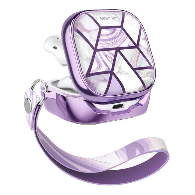 Great Samsung Galaxy Buds Live Case (2020) 360° Protective Stylish Case Cover Compatible with Galaxy Buds Live (2020) (RS8)(1U49)