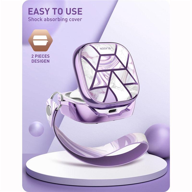 Great Samsung Galaxy Buds Live Case (2020) 360° Protective Stylish Case Cover Compatible with Galaxy Buds Live (2020) (RS8)(1U49)