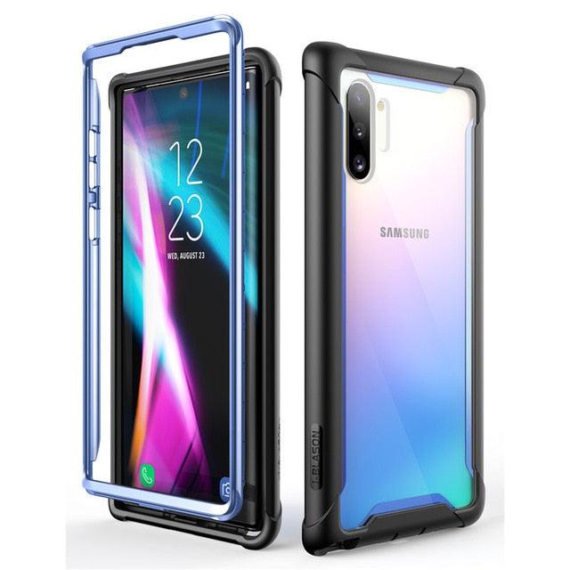 Samsung Galaxy Note 10 Case (2019) Ares Full-Body Rugged Clear Bumper Cover WITHOUT Built-in Screen Protector (RS6)(1U50)