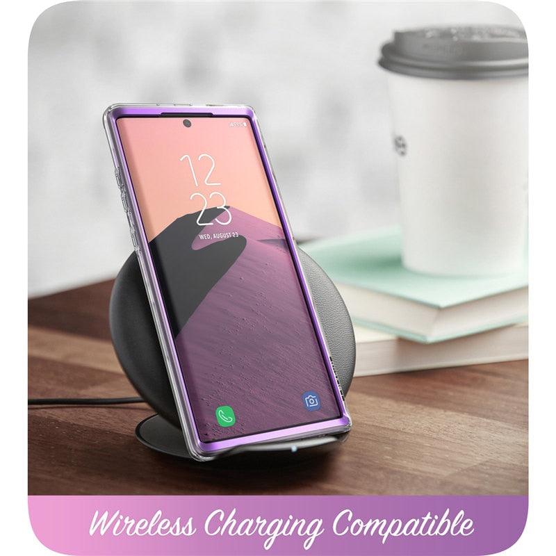 Samsung Galaxy Note 10 Case (2019 Release) Cosmo Full-Body Glitter Marble Cover WITHOUT Built-in Screen Protector (D50)(RS6)(1U50)