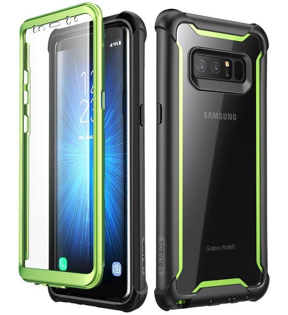 Samsung Galaxy Note 8 Case Original Ares Series Full-Body Rugged Clear Bumper Case with Built-in Screen Protector (RS6)(1U50)