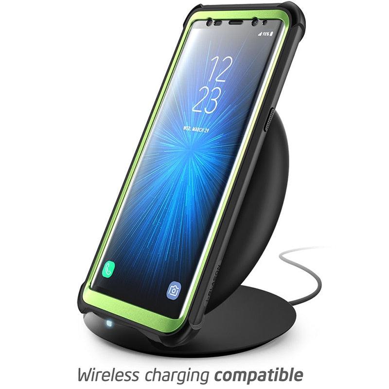 Samsung Galaxy Note 8 Case Original Ares Series Full-Body Rugged Clear Bumper Case with Built-in Screen Protector (RS6)(1U50)