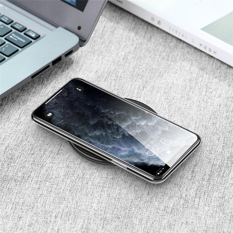 iPhone 11 Case 6.1 inch (2019 Release) Prism Series Slim Clear Scratch Resistant Back Cover With Metallic Bumper (RS6)(1U50)