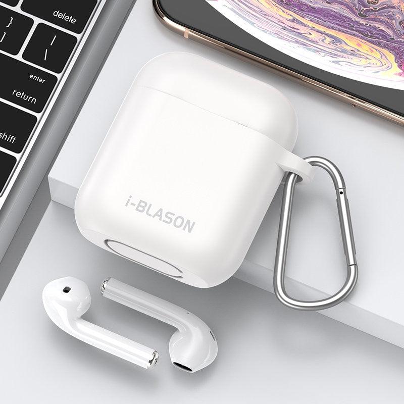 Soft Silicone Case Designed For AirPods 1st & 2nd Classic Silicone Protective Case Cover For AirPods 1 & 2 (RS8)(F49)