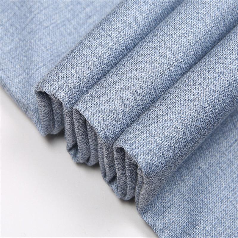 Stretch Formal DressTrousers - Classic Men's Total Freedom Relaxed Classic Fit Flat Front Pant (TG1)(F9)(F10)
