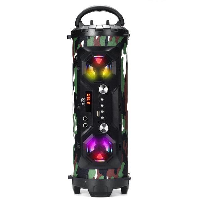 Portable bluetooth Speaker F- M Radio Move KTV Wireless Surround Sound Subwoofer 20W (HA3)(HA)(1U57)(F57)