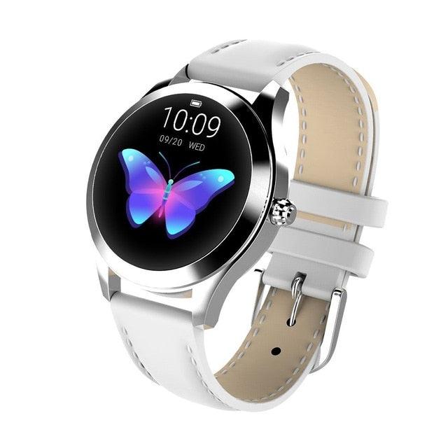 Gorgeous Waterproof Smart Watch - Women Fitness Bracelet - Heart Rate Sleep Monitor Smartwatch For IOS Android (RW)(9WH1)