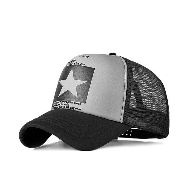 Men's Baseball Cap - Mesh Cap -Fun Adjustable Men's Baseball Hat (2U102)
