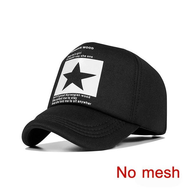 Men's Baseball Cap - Mesh Cap -Fun Adjustable Men's Baseball Hat (2U102)