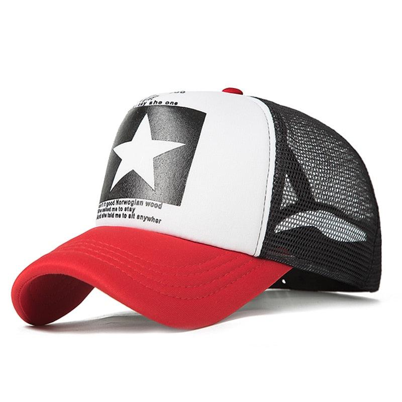 Men's Baseball Cap - Mesh Cap -Fun Adjustable Men's Baseball Hat (2U102)