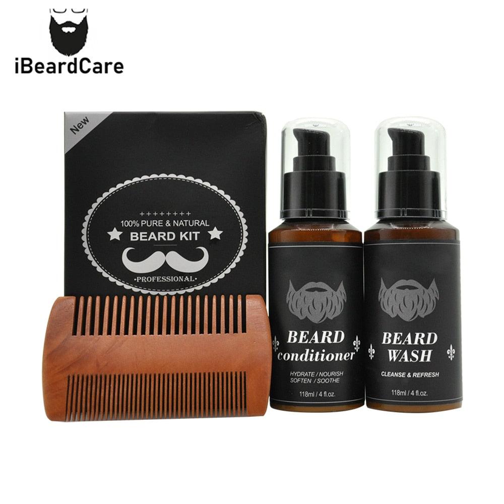 Wash Beard Conditioner Comb Soften Nourishing Enhancer Care Health Cleaner (D45)(BD7)(BD1)(BD2)