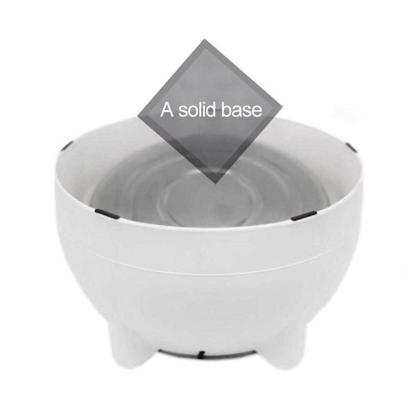 Inclinable Dog Cat Bowls - Stainless Steel Feeding Feeder Water Bowl For Pet - Dog Cat Puppy Outdoor Food Dish (2U71)