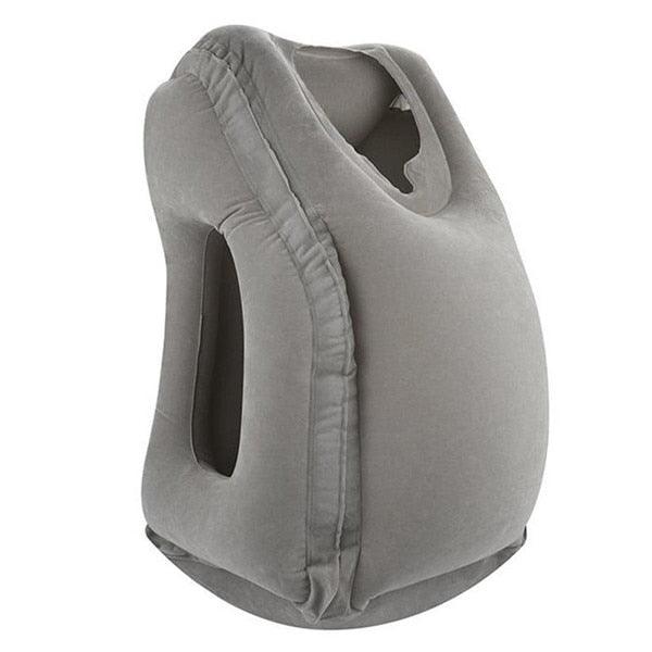Inflatable Travel Sleeping Bag - Portable Cushion Neck Pillow - Outdoor Airplane Flight Sleeping (6LT1)