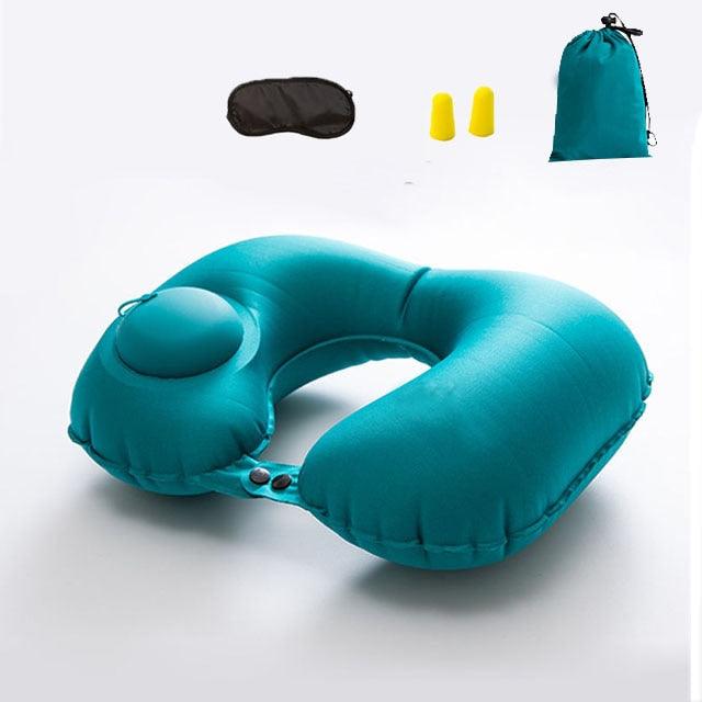 Inflatable Back pillow - Car Seat Winter Pillows - Lumbar Support Back Massager Waist Cushion (6LT1)(F105)