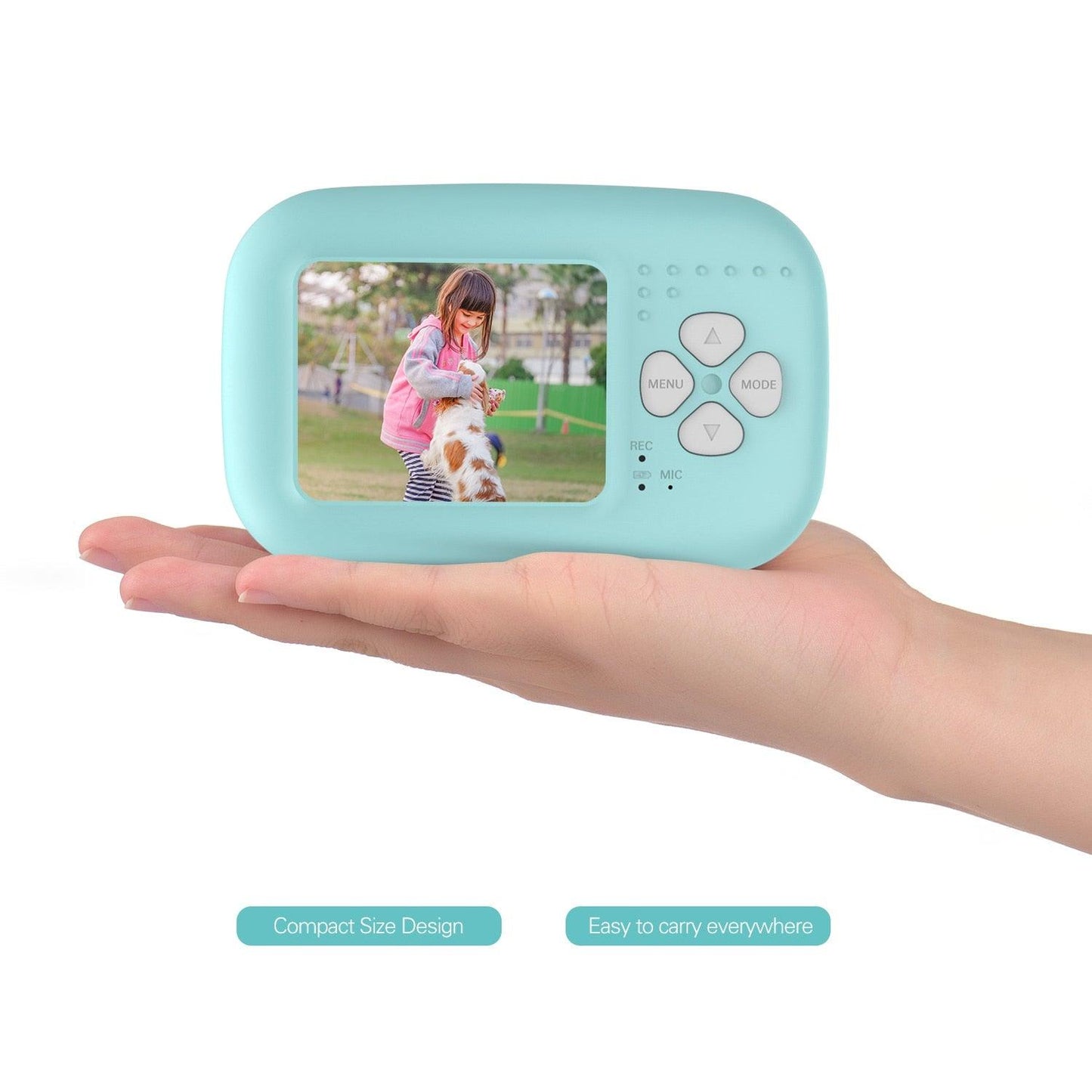 Instant Print Kids Digital Camera 2.0 Inch IPS Display 1080P Video Camera 20MP Birthday Festival Gift for Children Boys Girls (MC5)(1U54)(F54)
