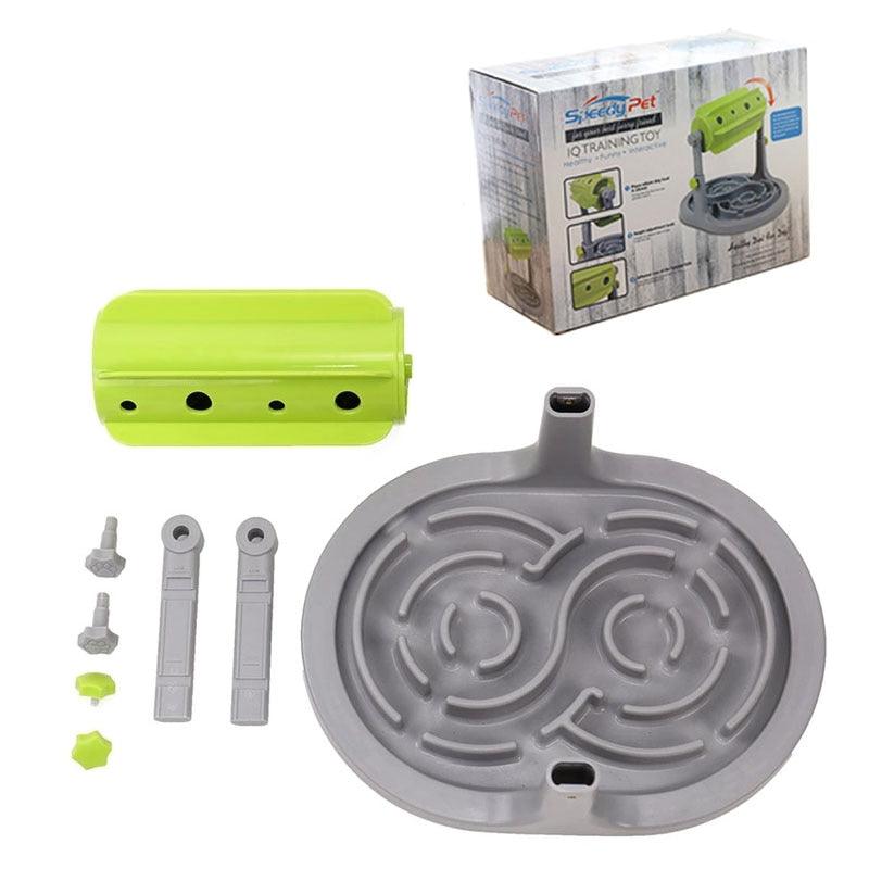 Interactive Cat Dog Iq Training Toys - Educational Play Game Anti Choke Dog Slow Feeder Bowl Toy (D73)(3W3)