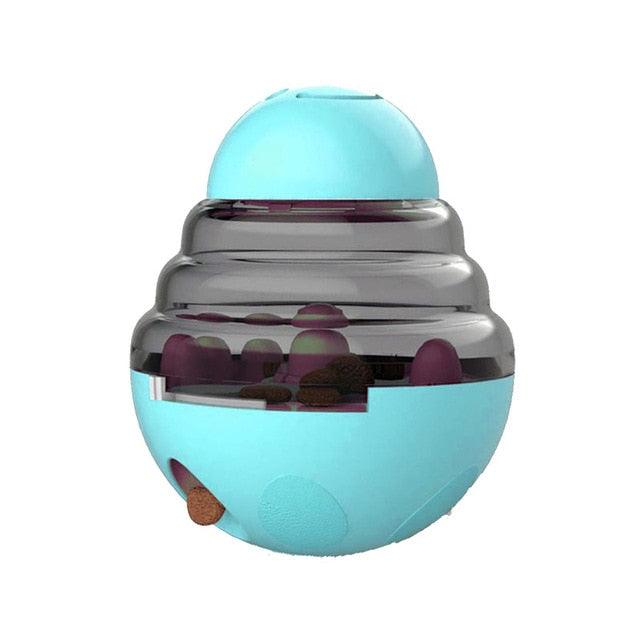 Interactive Dog Cat Food Treat Ball Increases IQ And Mental Stimulation Dog Treat Toy (2U73) (2U71)