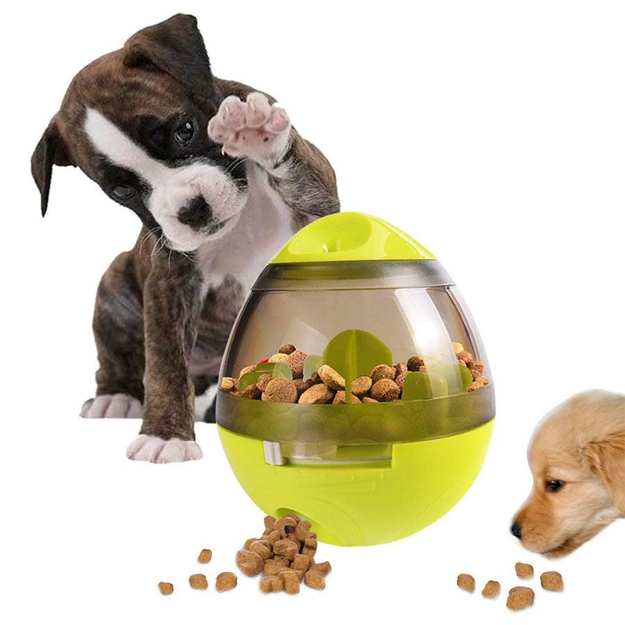 Interactive Dog Cat Food Treat Ball Increases IQ And Mental Stimulation Dog Treat Toy (2U73) (2U71)