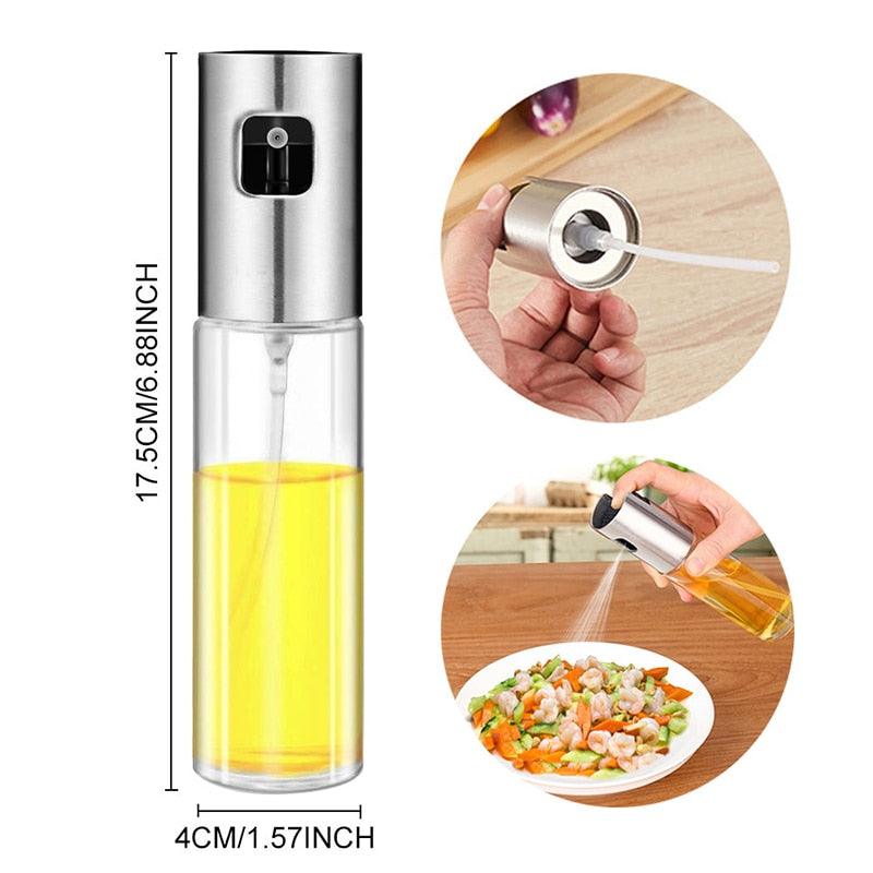 Internaul BBQ Baking Olive Oil Spray Bottle Vinegar Spray Bottles (AK4)