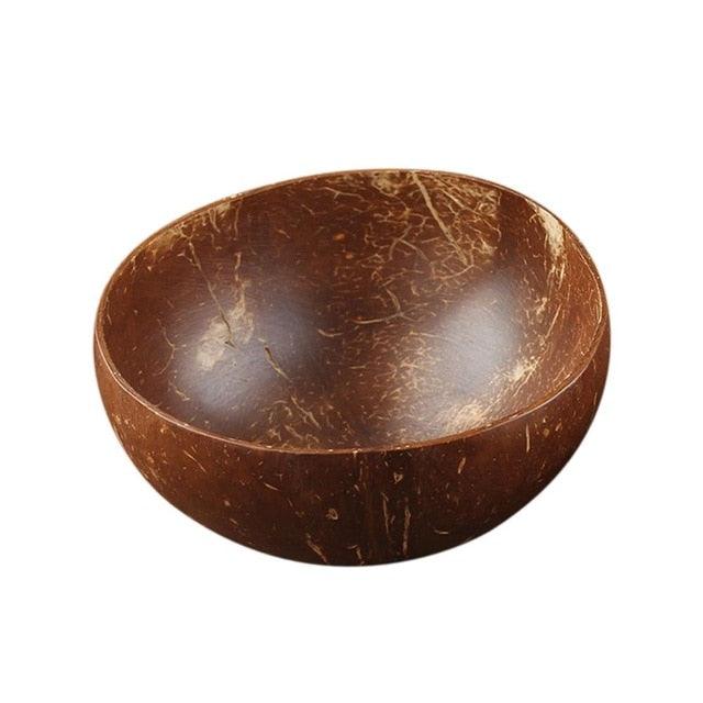 Natural Coconut Bowl Fruit Decoration Fruit Salad Noodle Bowl (D61)(AK7)(AK6)