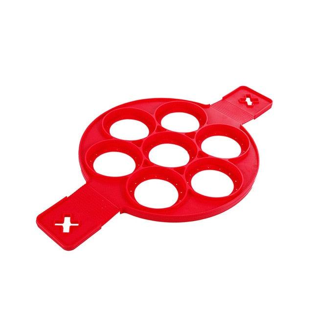 Internaul Omelet Baking Fried Egg Mould Rice Cooker Egg Ring - 1 Pcs Silicone Non-Stick (AK4)(AK2)
