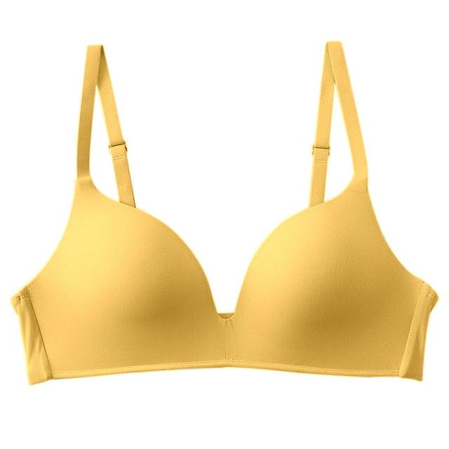 Wonderful Invisible Push Up Women's Strapless Bra - No Strap Women's Sexy Wireless Bra Top (TSB1)(F27)