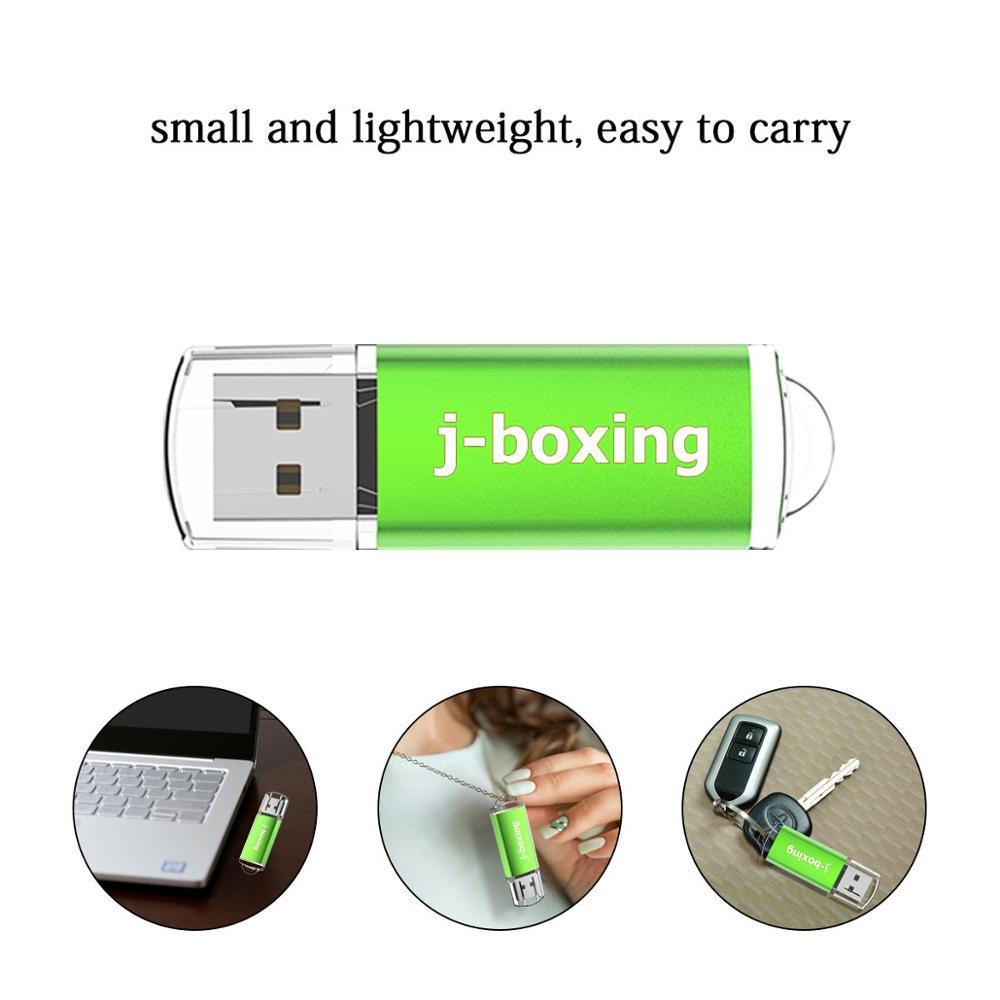 USB Flash Drive Rectangle Pendrive with Cap USB 2.0 Memory Sticks 1GB 2GB 4GB 8GB 16GB 32GB for PC Multicolor 5PCS/Pack (CA3)(1U52)