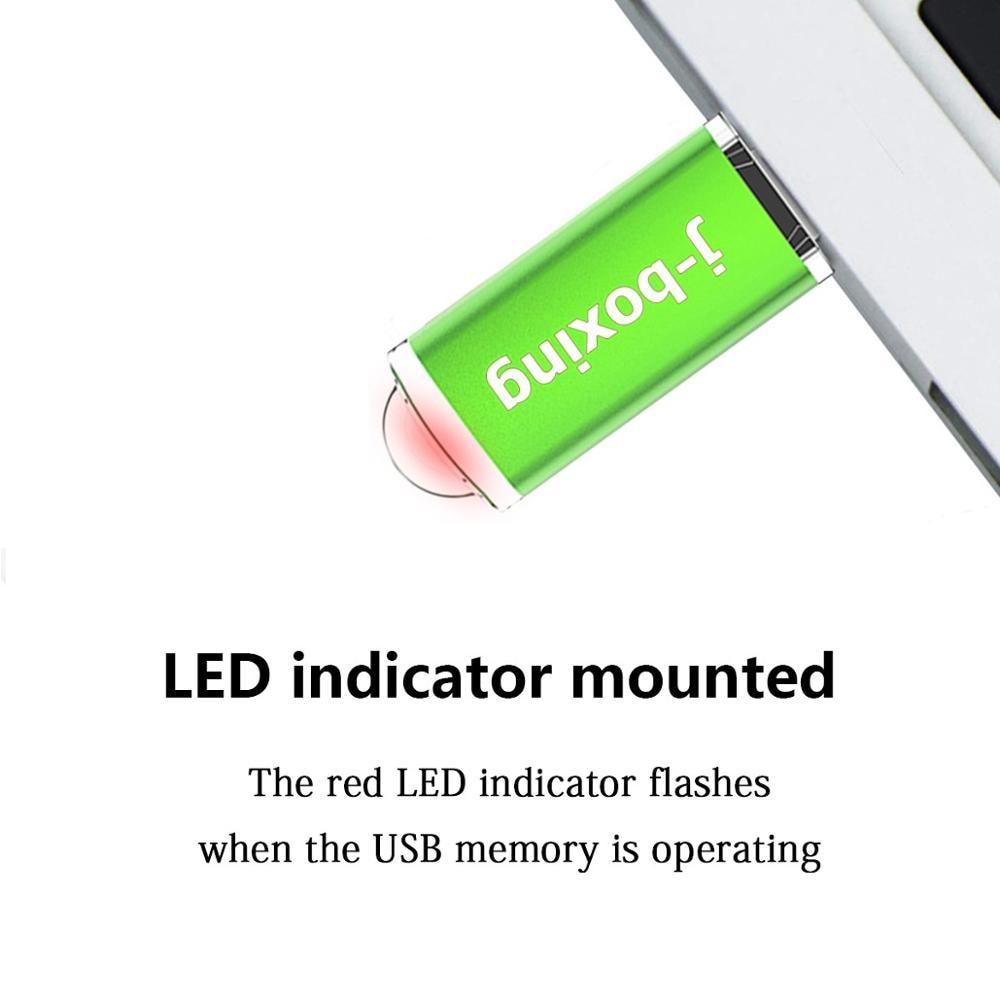USB Flash Drive Rectangle Pendrive with Cap USB 2.0 Memory Sticks 1GB 2GB 4GB 8GB 16GB 32GB for PC Multicolor 5PCS/Pack (CA3)(1U52)