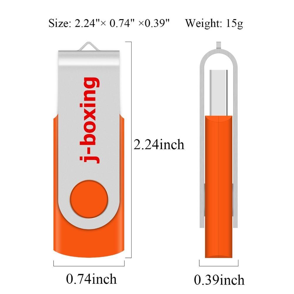 USB Flash Drives - Thumb Drive Metal Swivel Pendrives 1GB 2GB 4GB 8 GB 16 GB 32 GB Multicolor for PC Mac Tablet 5PCS/Pack (D52)(CA3)(1U52)