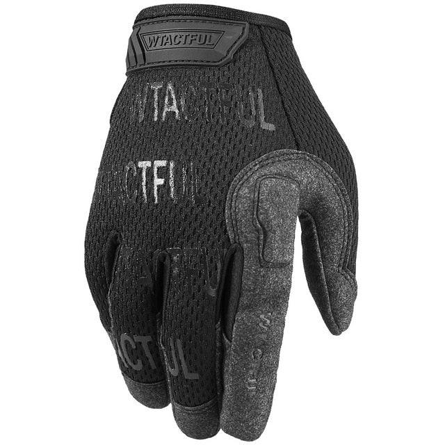 Tactical Gloves Full Finger Glove Men Mittens Army Military Paintball Airsoft Shooting Cycling Breathable Microfiber New(4AC1)