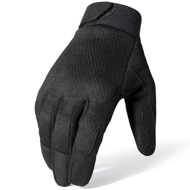 Tactical Gloves Full Finger Glove Men Mittens Army Military Paintball Airsoft Shooting Cycling Breathable Microfiber New(4AC1)